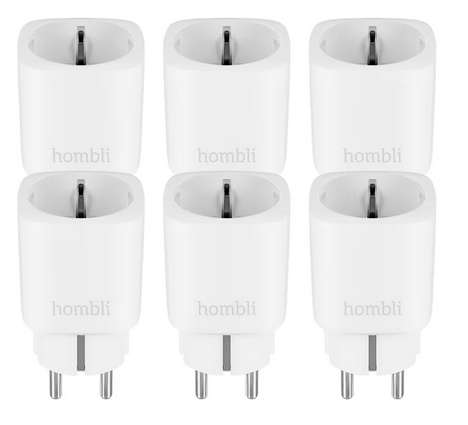 Hombli Smart Plug WLAN Steckdose EU weiß, 6er Pack für 29,90€ inkl. Versand (Cyberport)