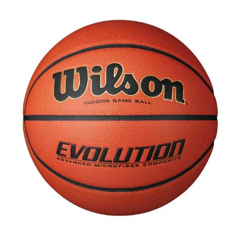 Wilson Evolution Game DBB Basketball | Freizeit Basketball mit offiziellem DBB-Siegel | Gr. 5 & Gr. 6 | EVO Mikrofaser Composite