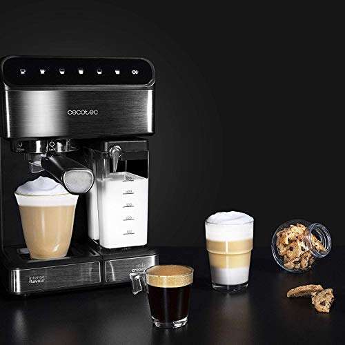 Cecotec Cafetera Express Semiautomatica Power Instant- ccino 20 Kaffeemaschine (Schwarz)
