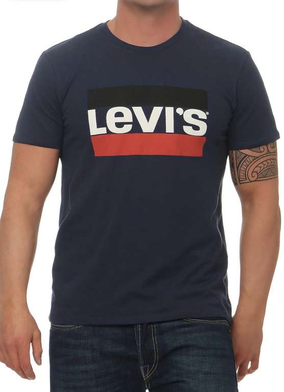 Levi's Herren Sportswear Logo Graphic T-Shirt, Farbe: Dress Blues, alle Größen [PRIME]