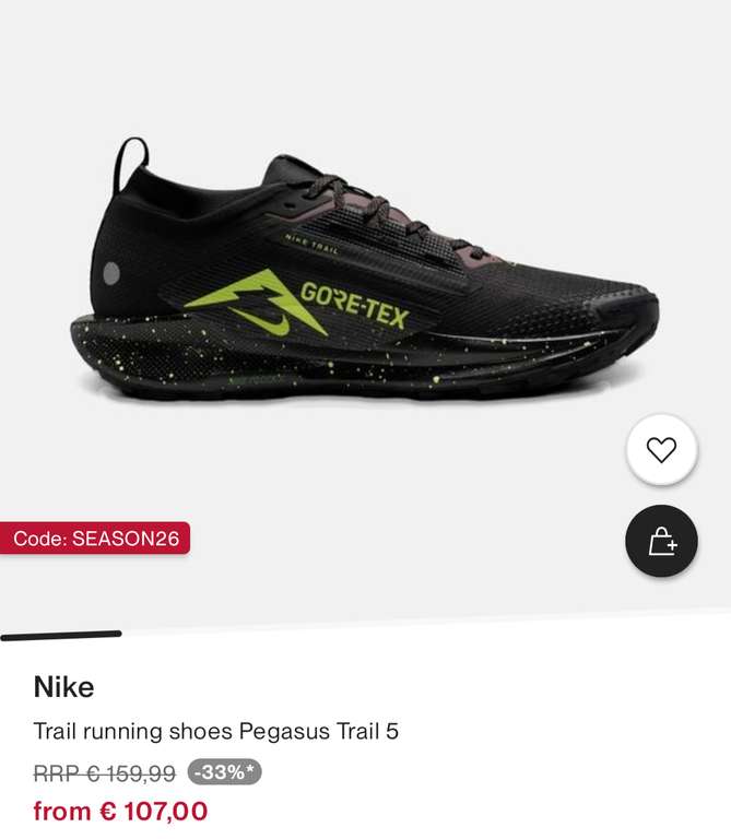Nike Pegasus Trail 5 GTX Trailrunning-Schuhe ab 85,60 € bei Best Secret ...