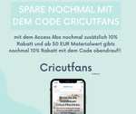 Cricut Produkte im Sale z. B. Cricut Joy Smart Vinyl – Permanent (CB noch günstiger)
