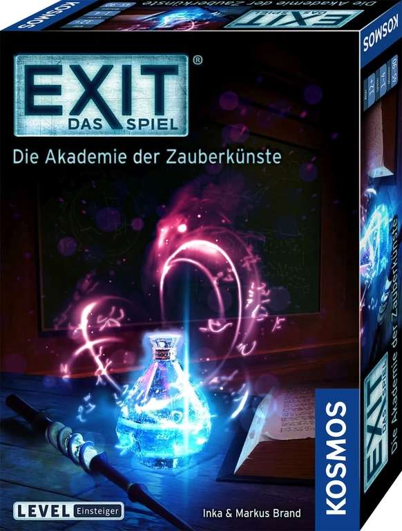 Aktuelle Kosmos Exit Spiele (6) | z.B. "Kids: Monstermäßiger Rätselspaß" oder "Die Akademie der Zauberkünste" | Brettspiel [Kultclub]