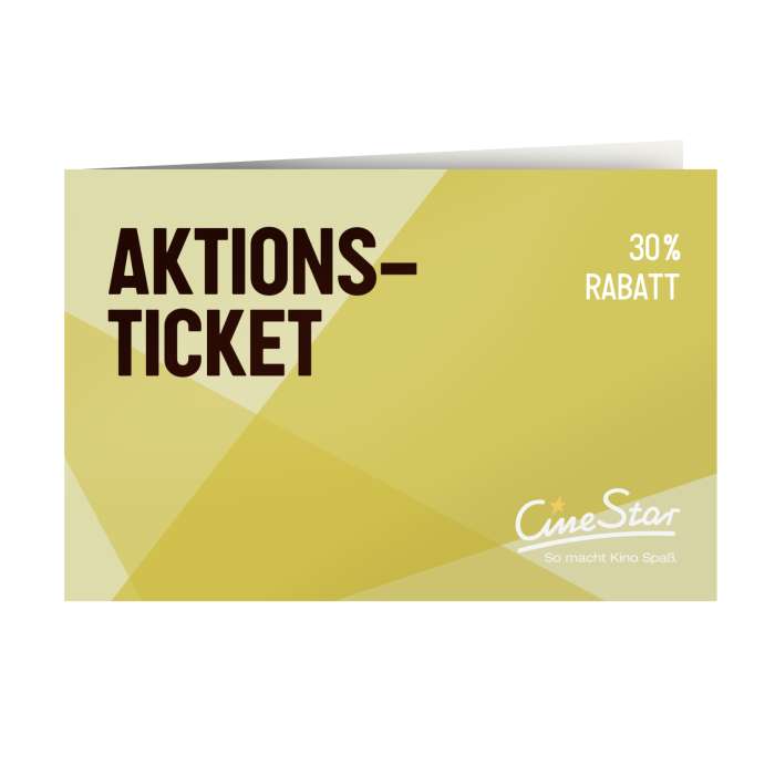 Cinestar Aktionsticket: 7,50€ / Film (zzgl. Gebühren für 3D)