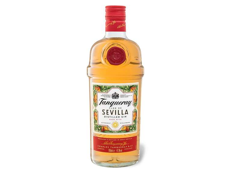 Tanqueray Flor de Sevilla 700ml 41,3% Voll. destillierter Gin