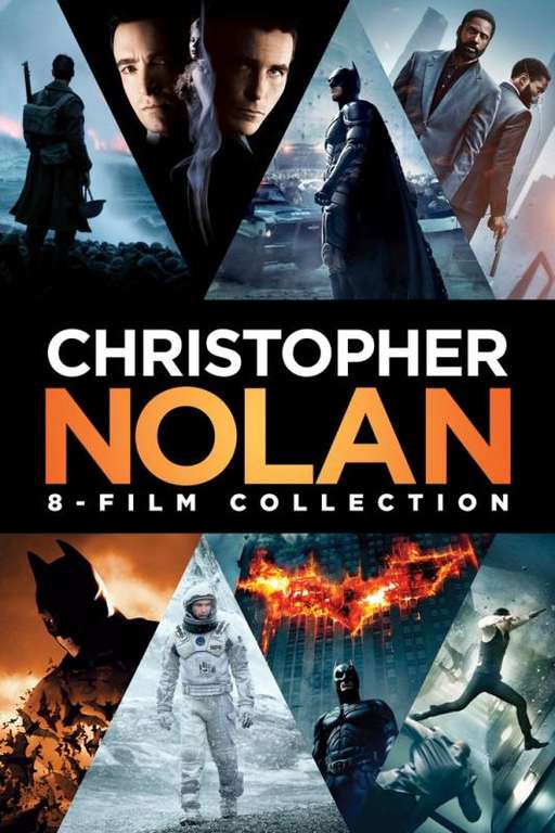 Film Bundles SAMMEL DEAL * Christopher Nolan 8-Film Collection 4k HDR * Conjuring 7-Filme, Mad Max 4-Filme, Ocean's 4-Filme, Friday Trilogie