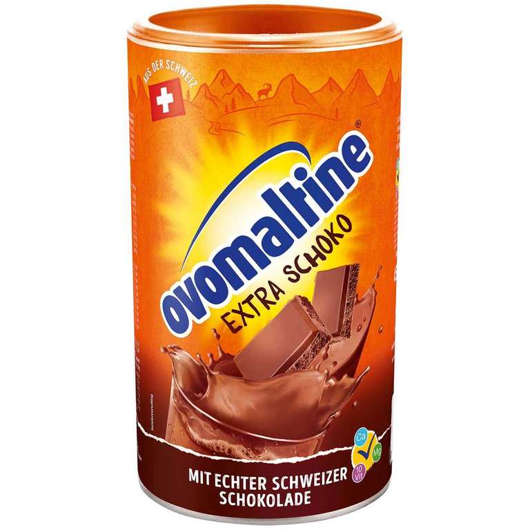 Ovomaltine Extra Schoko 450 g Dose für 3,99 € (Angebot + Coupon) [HIT]