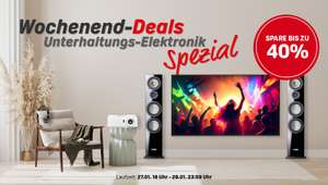 Alternate Wochenend-Deals: Unterhaltungs-Elektronik Spezial mit diverse Lautsprechern & Kopfhörern