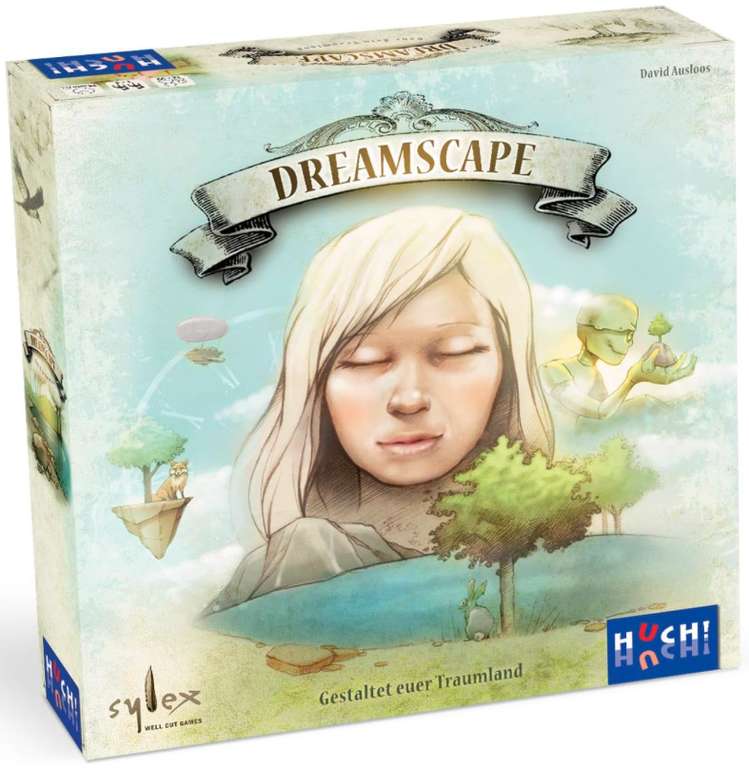 Dreamscape | Brettspiel für 1 - 4 Personen ab 12 Jahren | ca. 25 Min. / Perspn | BGG: 7.4 / Komplexität: 3.17