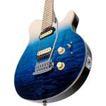 Sterling by Music Man AX3QM Axis Quilted Maple Spectrum Blue