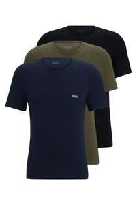 BOSS Herren R-Neck T-Shirt, 3er Pack Gr. M [Amazon]