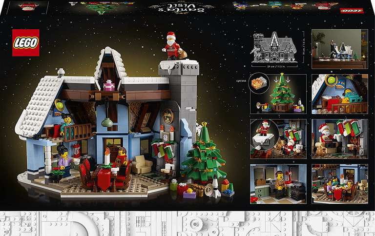 LEGO 10293 Besuch des Weihnachtsmanns