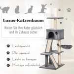 PawHut Katzenklettergerüst bei Aosom für 51,90€ inkl. Versand | Kratzbaum mit Sisalpfosten | Kletterbaum | Katzenspielzeug