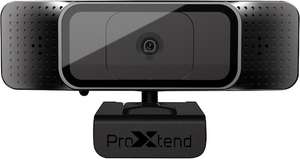 ProXtend Full-HD Webcam mit Mikrofon X301 I 5MP Auflösung 2592 x 1944 px I Autofokus, 70° Sichtfeld & Belichtungskorrektur I Video-Konferenz