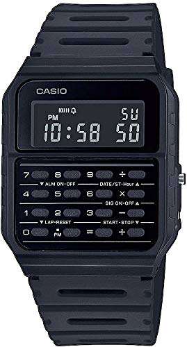 Casio Collection Retro Herren Digital Uhr mit Taschenrechner, CA-53WF für 24,75€ (Prime/Zalando Plus)
