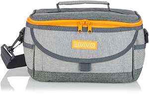 Livivo Premium Kühltasche für 6-8 Dosen ‎41,2 x 21,1 x 8,2 cm PRIME