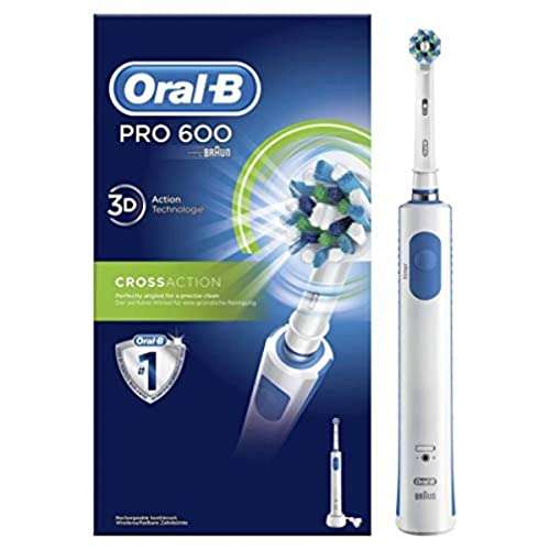 [Personalisiert] Oral-B Elektrische Zahnbürste Oral-B Vitality 170 CrossAction Bianco, White