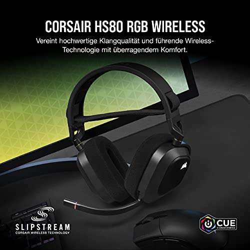 Corsair HS80 Wireless in Carbon