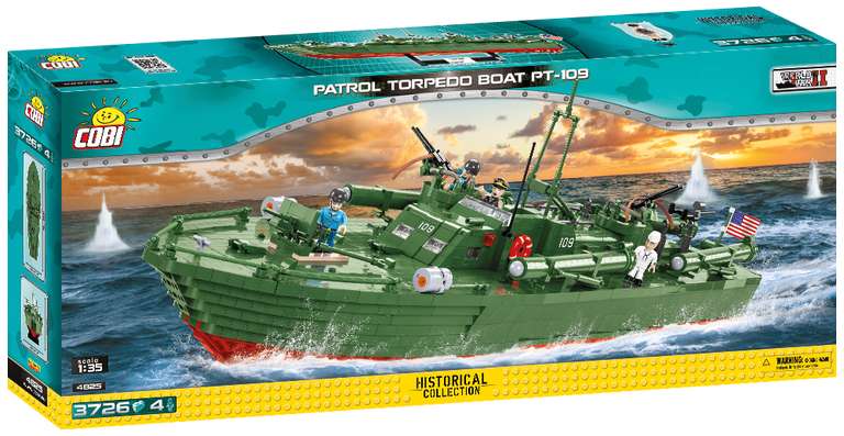 [Klemmbausteine] 25% auf alle COBI Produkte, z.B. Patrol Torpedo Boat PT-109