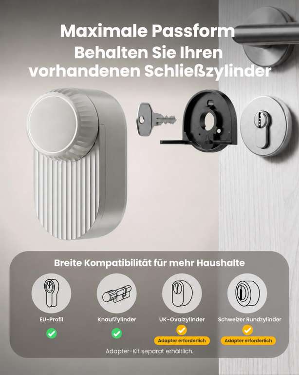 SwitchBot Lock Ultra Max, smartes Türschloss mit SwitchBot Keypad ...