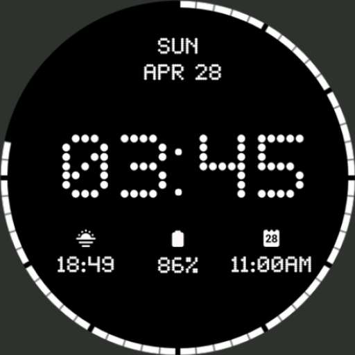Nothing 2A Watch Face [Google Playstore]