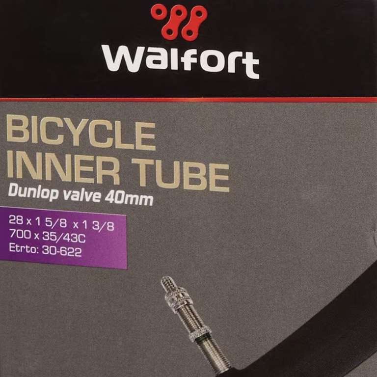 [Action] WALFORT faltbarer Fahrradreifen 28“ (37-622) für 7,99€ oder passender Fahrradschlauch für 1,65€