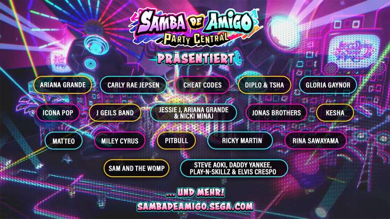 [Prime] Samba de Amigo: Party Central für Nintendo Switch | Metacritic: 71 7.9