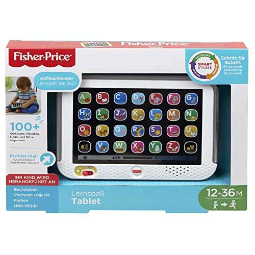 Amazon Prime: Fisher-Price CDG57 - Lernspaßtablet, mit Geräuschen, Musik und Lichtern