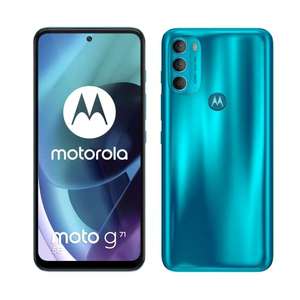 Motorola Moto G71 5G Smartphone 6/128GB (Max Vision OLED-display, multi-Kamera mit 50 MP, 5000 mAh Akku, Dual-SIM)