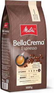 1kg Melitta Bella Crema Espresso Kaffeebohnen [Prime Spar-Abo]