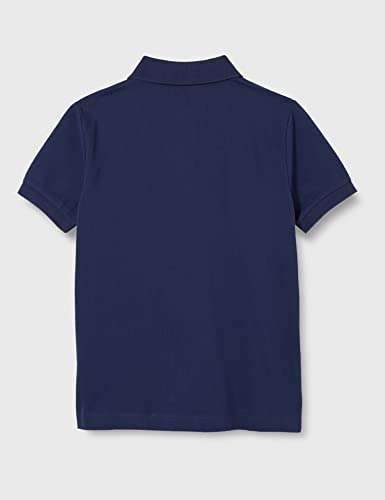 Schlichtes Hackett London Polo T-Shirt mit buntem Print unter dem Kragen Gr. 2 Jahre, Gr. 15 Jahre in Farbe "bleu" 17,62€ (prime)