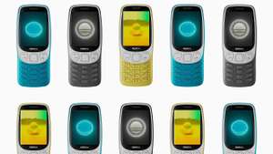 Nokia 3210 verschiedene Farben mit USB C und Snake