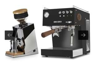 SET ASCASO STEEL DUO PID ESPRESSO MACHINE + EUREKA ORO MIGNON SINGLE DOSE GRINDER - Siebträger - Esspressomaschine - Kaffeemühle