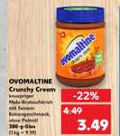 Ovomaltine Crunchy Cream mit Coupon für 2,49 € [Kaufland Lokal]