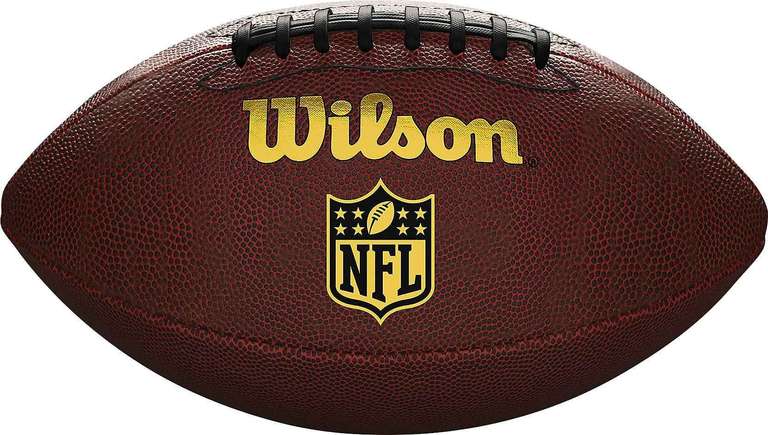 Wilson American Football NFL TAILGATE, Mischleder, offizielle Größe [Amazon Prime/Otto Up]