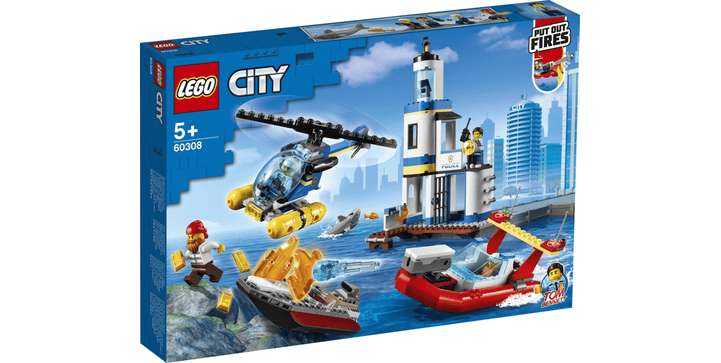 LEGO Ideas 21342 Die Insektensammlung / City 60308 Polizei und Feuerwehr im Küsteneinsatz für 19,99€ (EOL 2022)