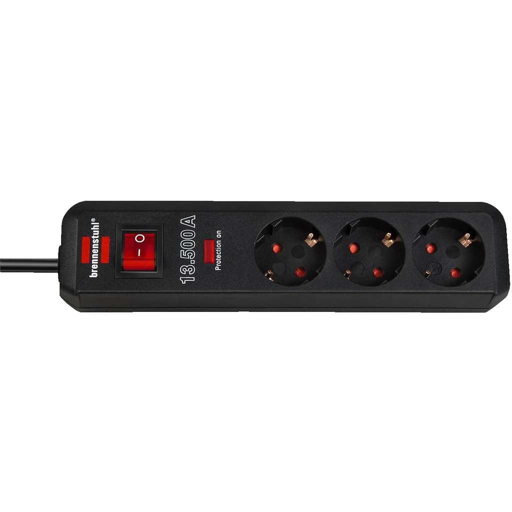 Brennenstuhl 3fach-Steckdosenleiste nur 11€ bei Media Markt | mydealz