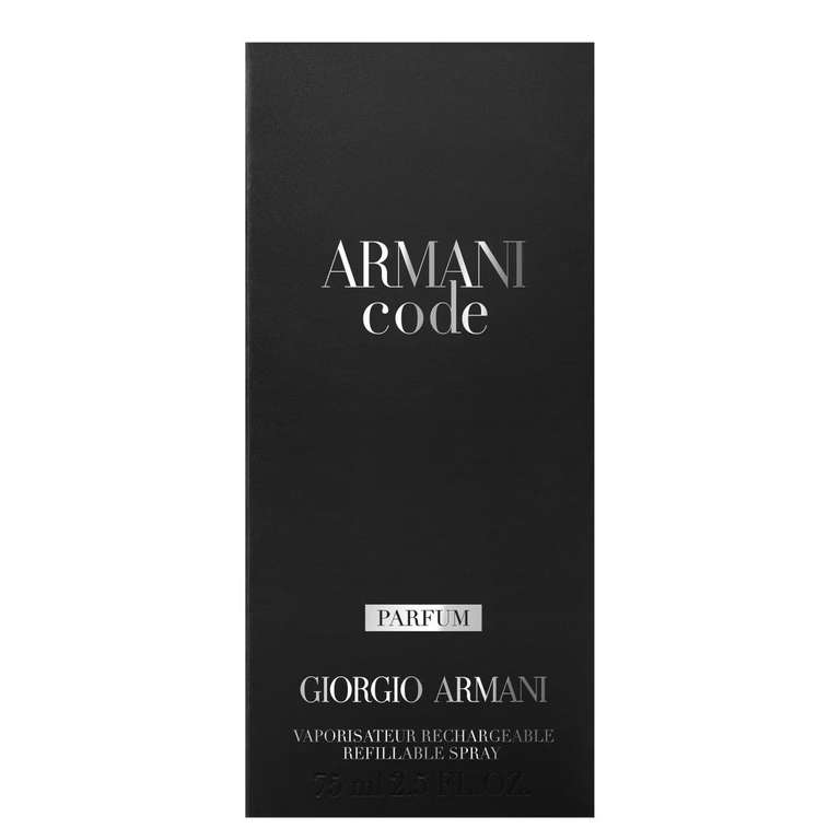 [Flaconi] Giorgio Armani Code Homme Parfum 75 ml für 60,26 €