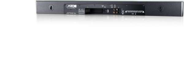 Canton Sound M Soundbar schwarz, 300 W, 2.1, Dolby Digital, DTS Digital Surround, 725 x 65 x 100 mm