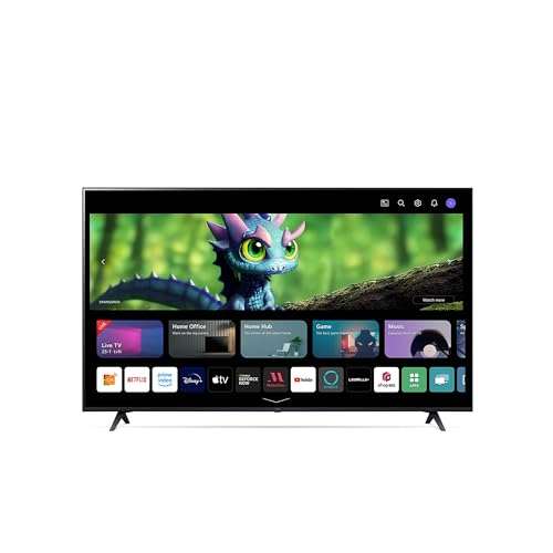 [Amazon] LG 55UR80006LJ 140 cm (55 Zoll) UHD Fernseher (Active HDR, 60 Hz, Smart TV) [Modelljahr 2023]