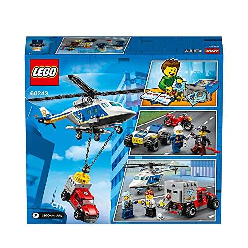 LEGO 60243 City Verfolgungsjagd mit dem Polizeihubschrauber [AMAZON PRIME]