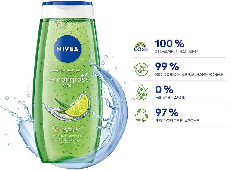 NIVEA Lemongrass & Oil Duschgel (250 ml) (Prime, Spar-Abo)
