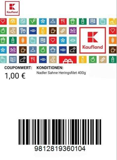 [Kaufland] Nadler Heringsfilet Versch. Sorten 440 g für 0,99 € (Angebot + Coupon) - bundesweit