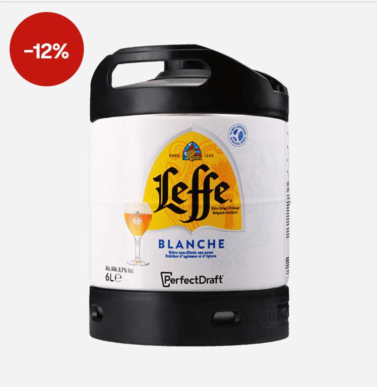 [Perfect Draft / PerfectDraft]-12% auf alle belgische Biere kombinierbar mit 9%/12% Mengenrabatt Beispiel 3* Leffe Ruby/Printemps/Blanche