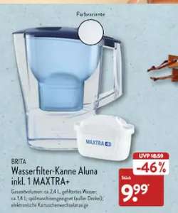 [ALDI Nord] BRITA Aluna Wasserfilter 2,4l mit 1x Maxtra+ Kartusche