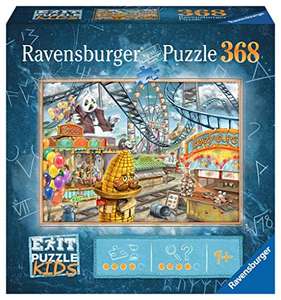 Ravensburger EXIT Puzzle Kids - 12926 Im Freizeitpark - 368 Teile Puzzle, ab 8 Jahre (Prime/Saturn MM Abholung)