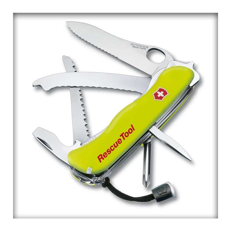 Victorinox Rescuetool gelb Rettungsmesser Taschenmesser Einhand Etui