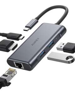 AUKEY 5-in-1 USB-C-Hub-Adapter (CB-C75) stark reduziert