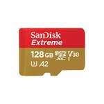SanDisk Extreme microSDXC 128 GB + Adapter (Prime) (personalisiert)