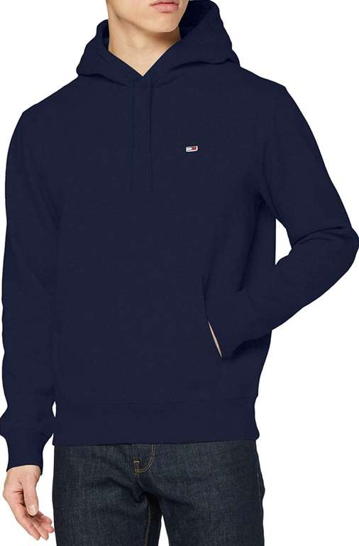 Tommy Jeans Herren TJM Regular Fleece Hoodie Pullover bei Amazon Prime